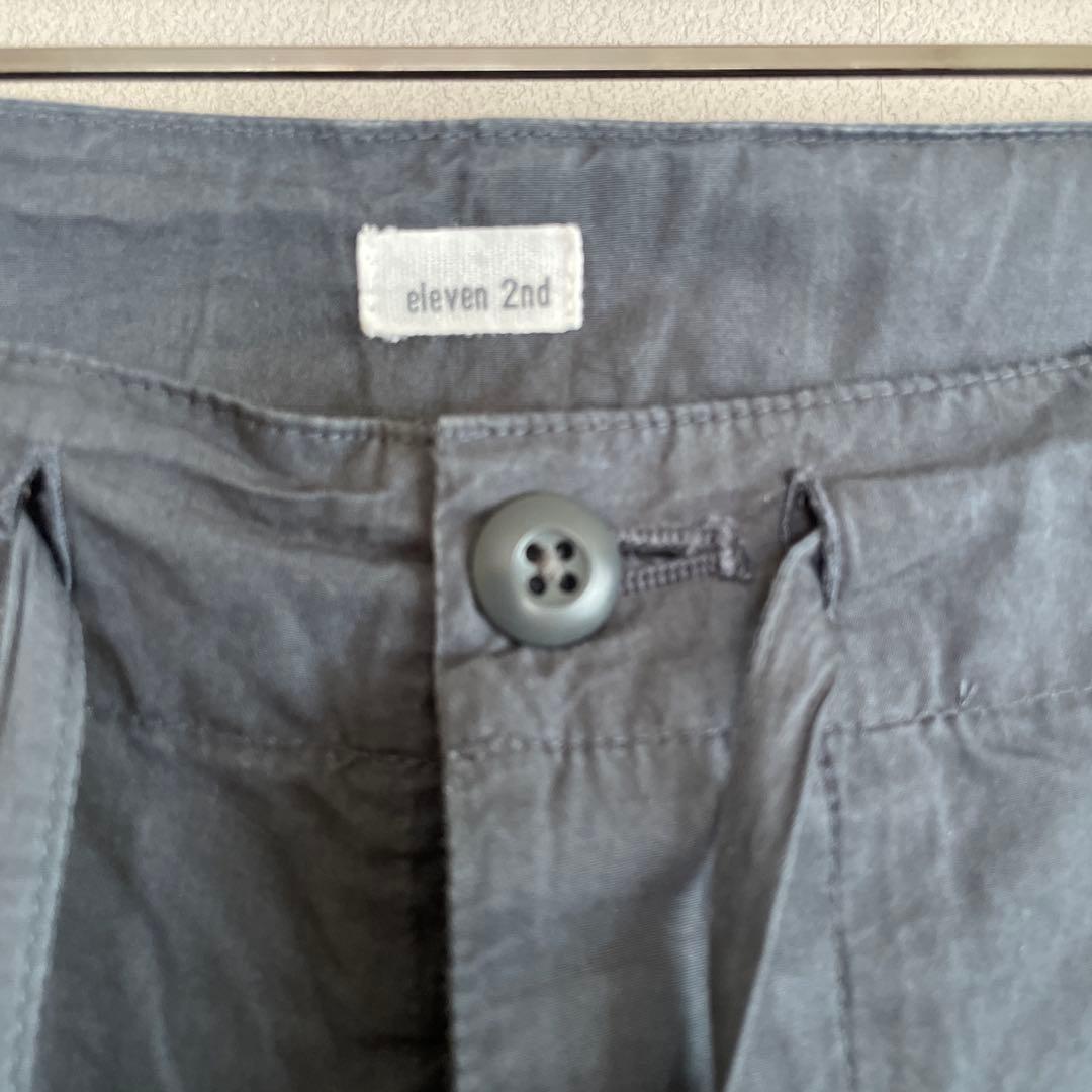 【美品】eleven 2ndカーゴパンツ 橋本靖代 オールシーズン
