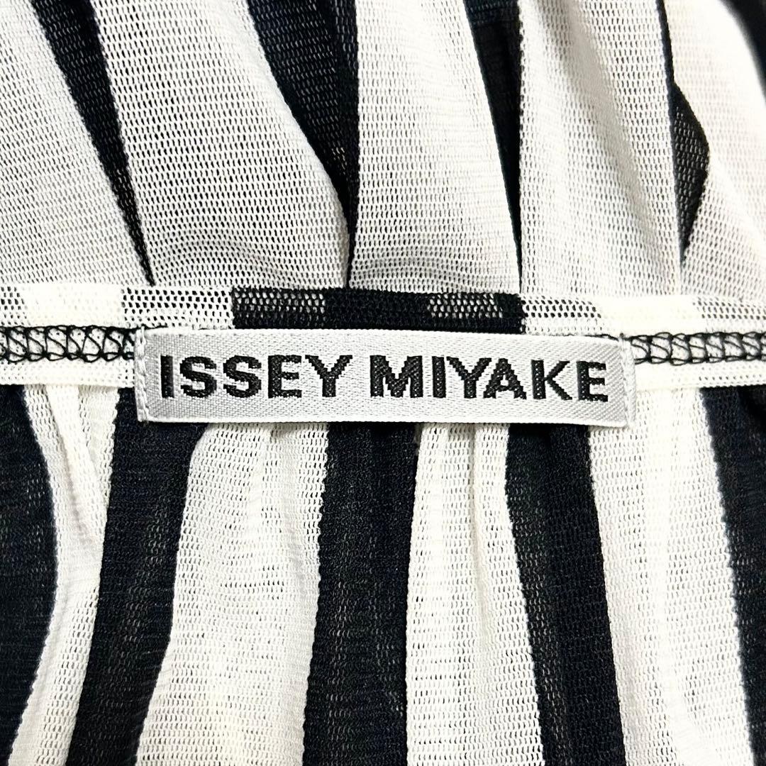 【miko】美品✨イッセイミヤケ プリーツチュニック カットソー