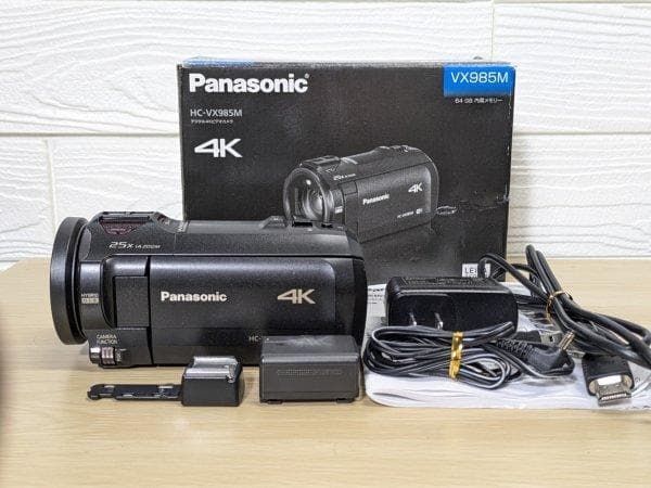 Panasonic パナソニック HC-VX985M 4K デジタルビデオカメラ