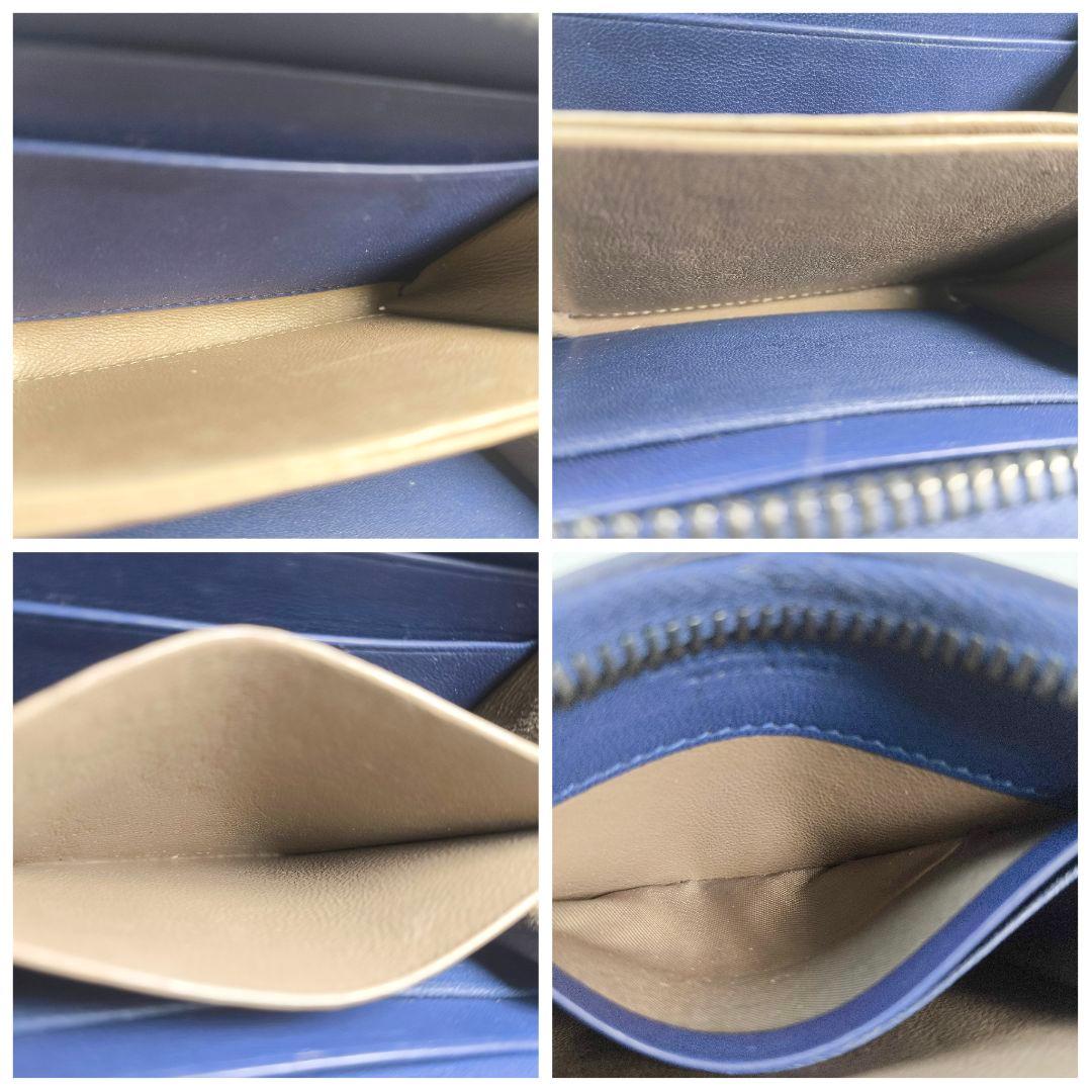 美品 ボッテガヴェネタ イントレチャート ケース ジッピー パース