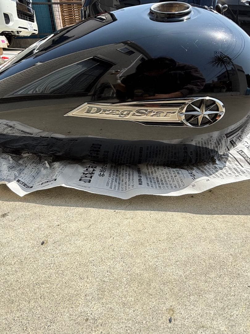 ドラッグスター400クラシック　タンク