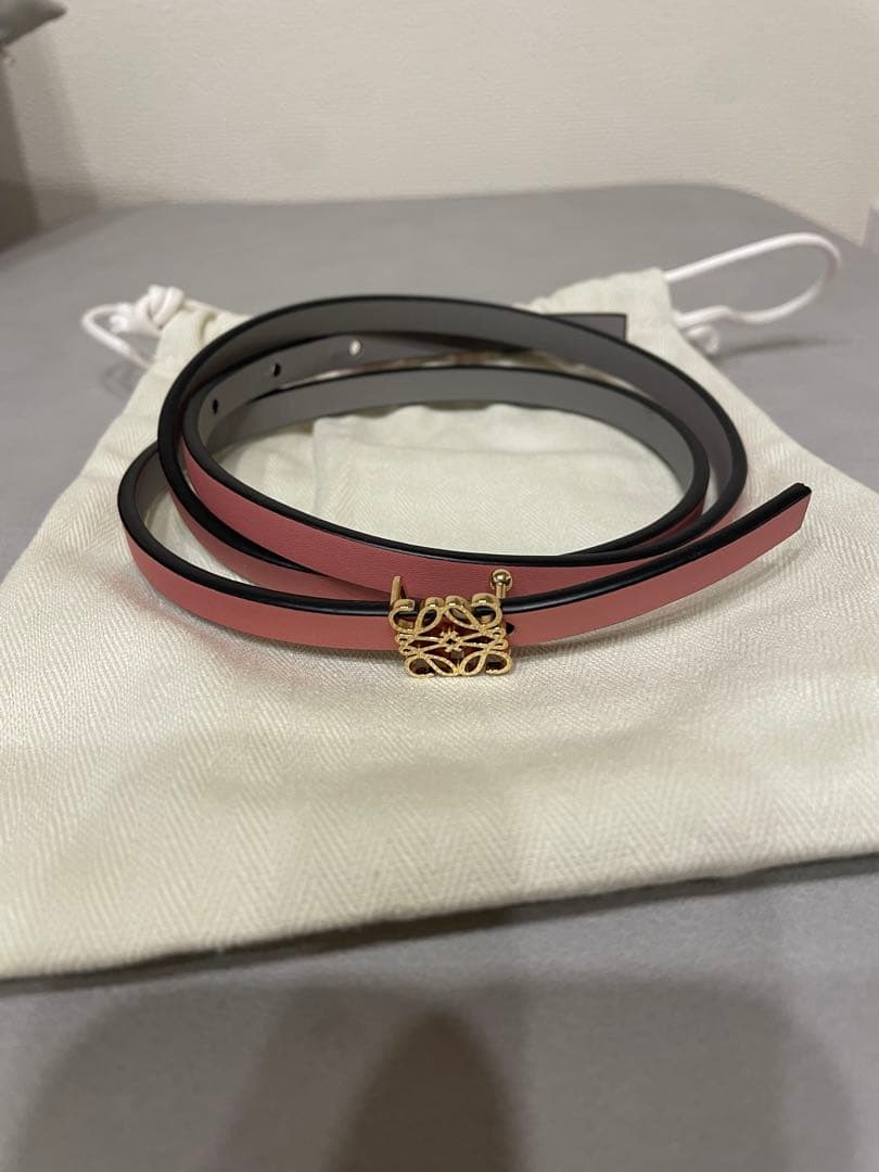 ロエベ かわいい ベルト 80/32