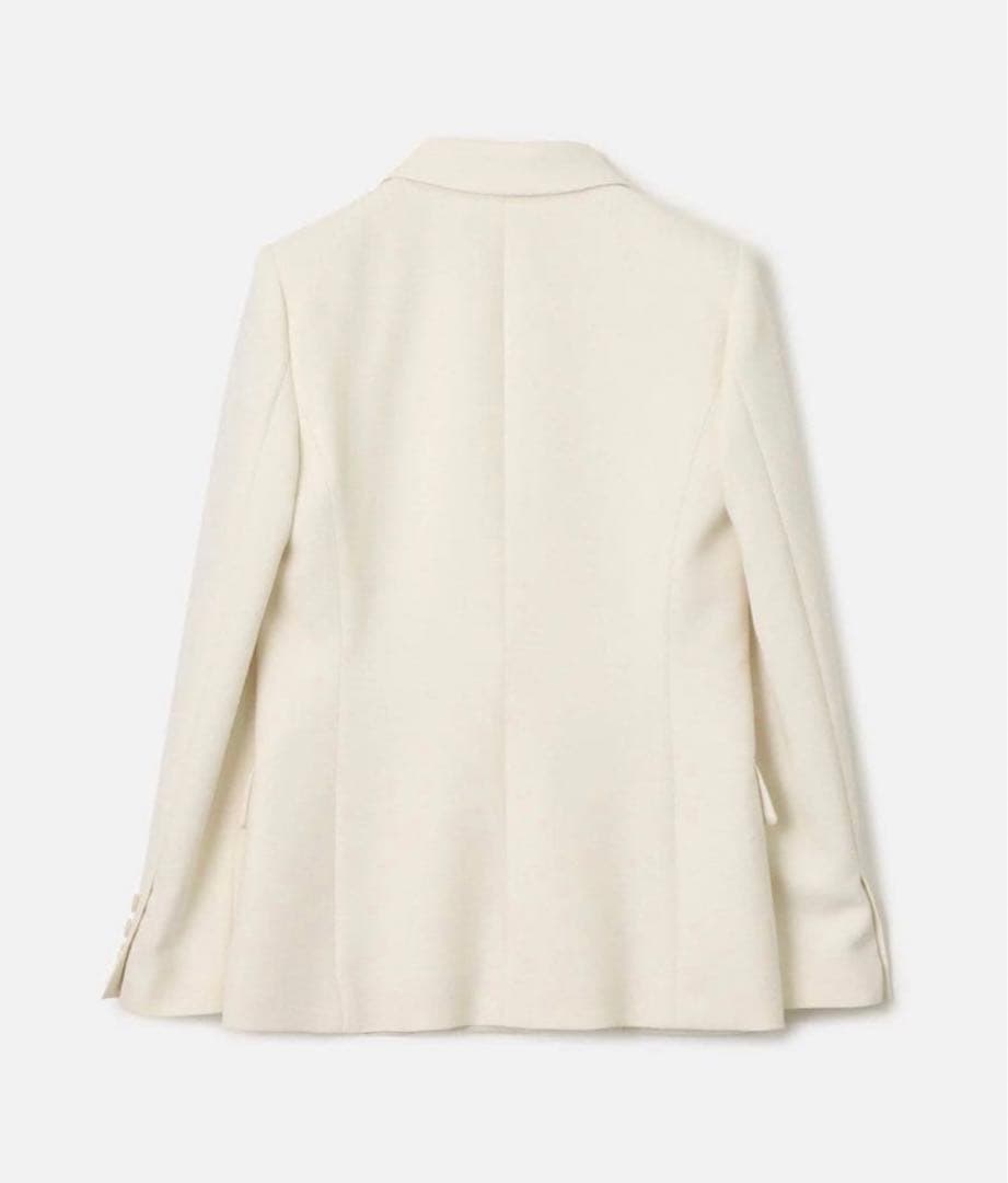 【新品未使用】アルアバイル リオペルマットストレッチダブルジャケット アイボリー