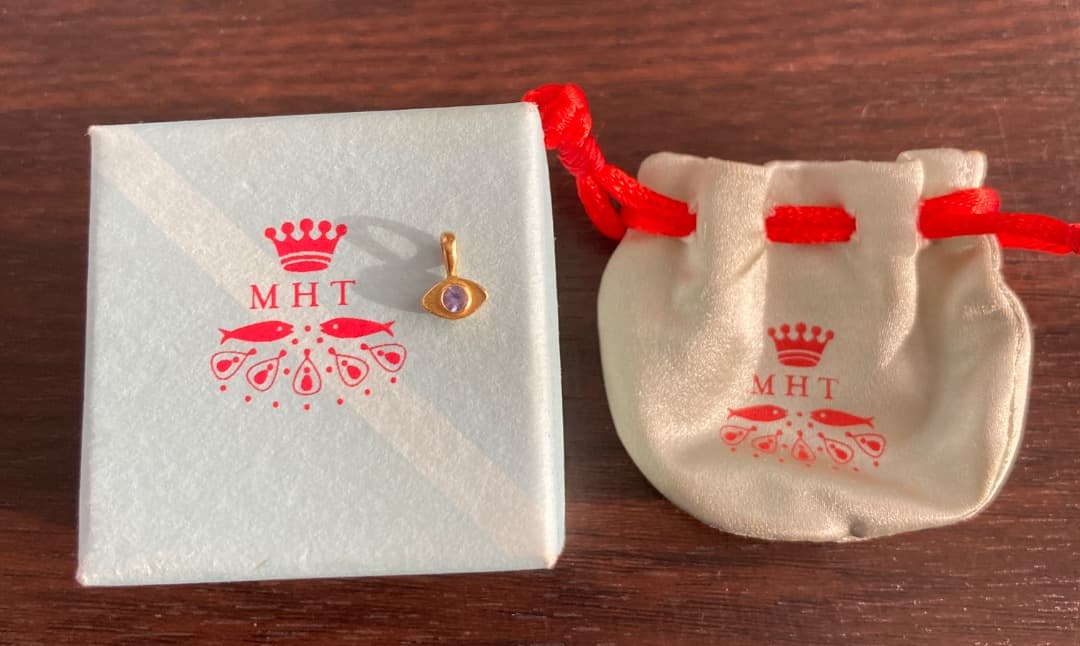 MHT evil eye k22 タンザナイト　チャーム