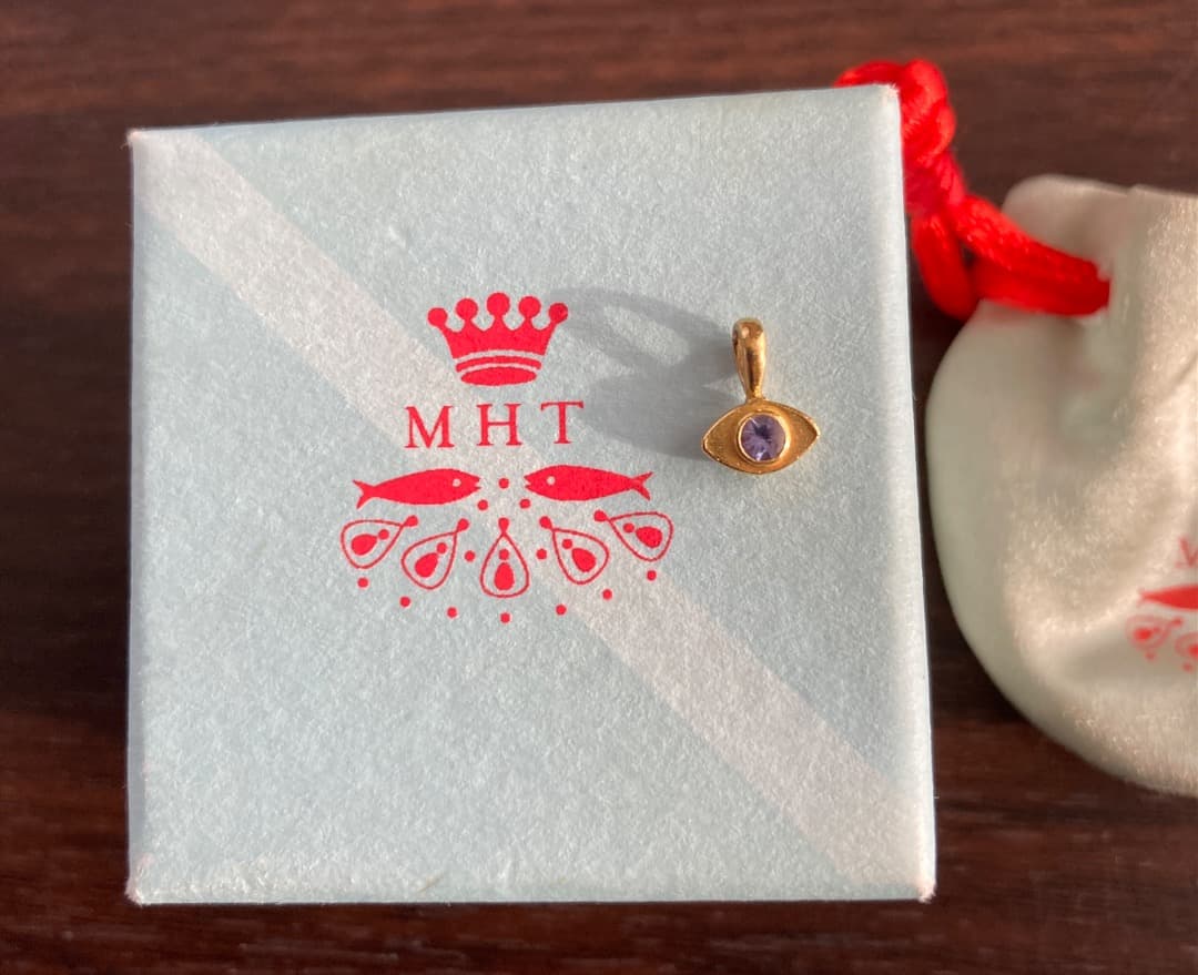 MHT evil eye k22 タンザナイト　チャーム