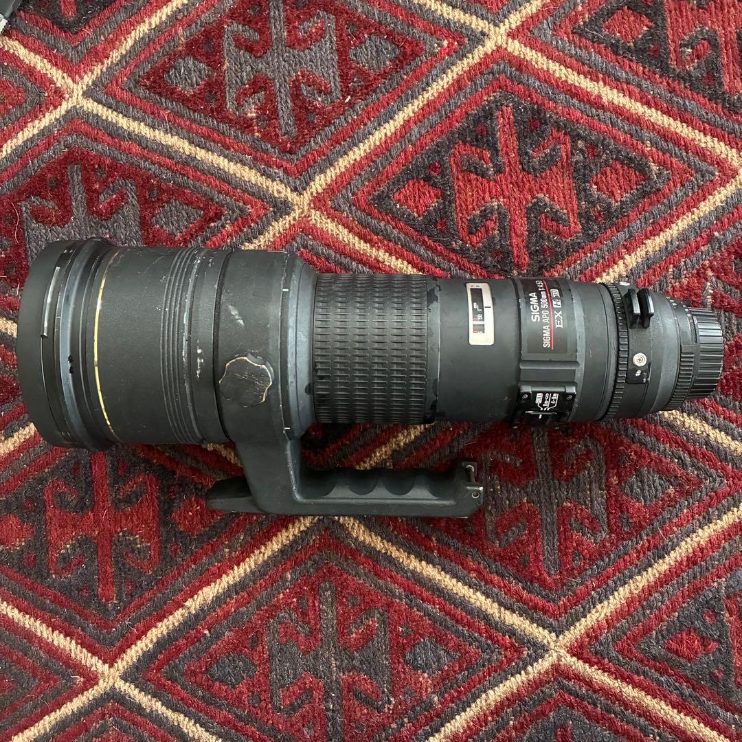 SIGMA 500mm F4.5 APO EX HSM ニコン用 1:4.5D