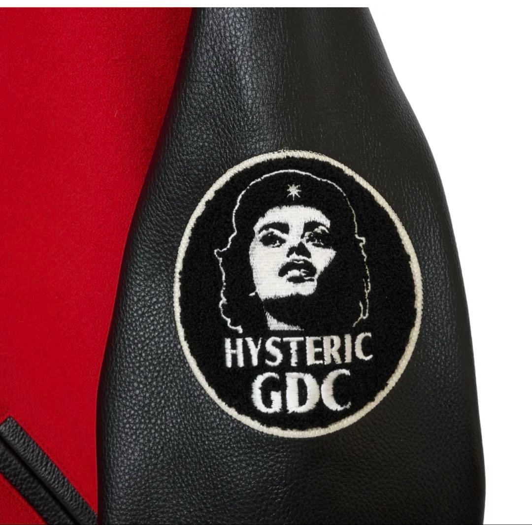 GDC HYSTERIC GLAMOUR コラボ スタジャン　Lサイズ