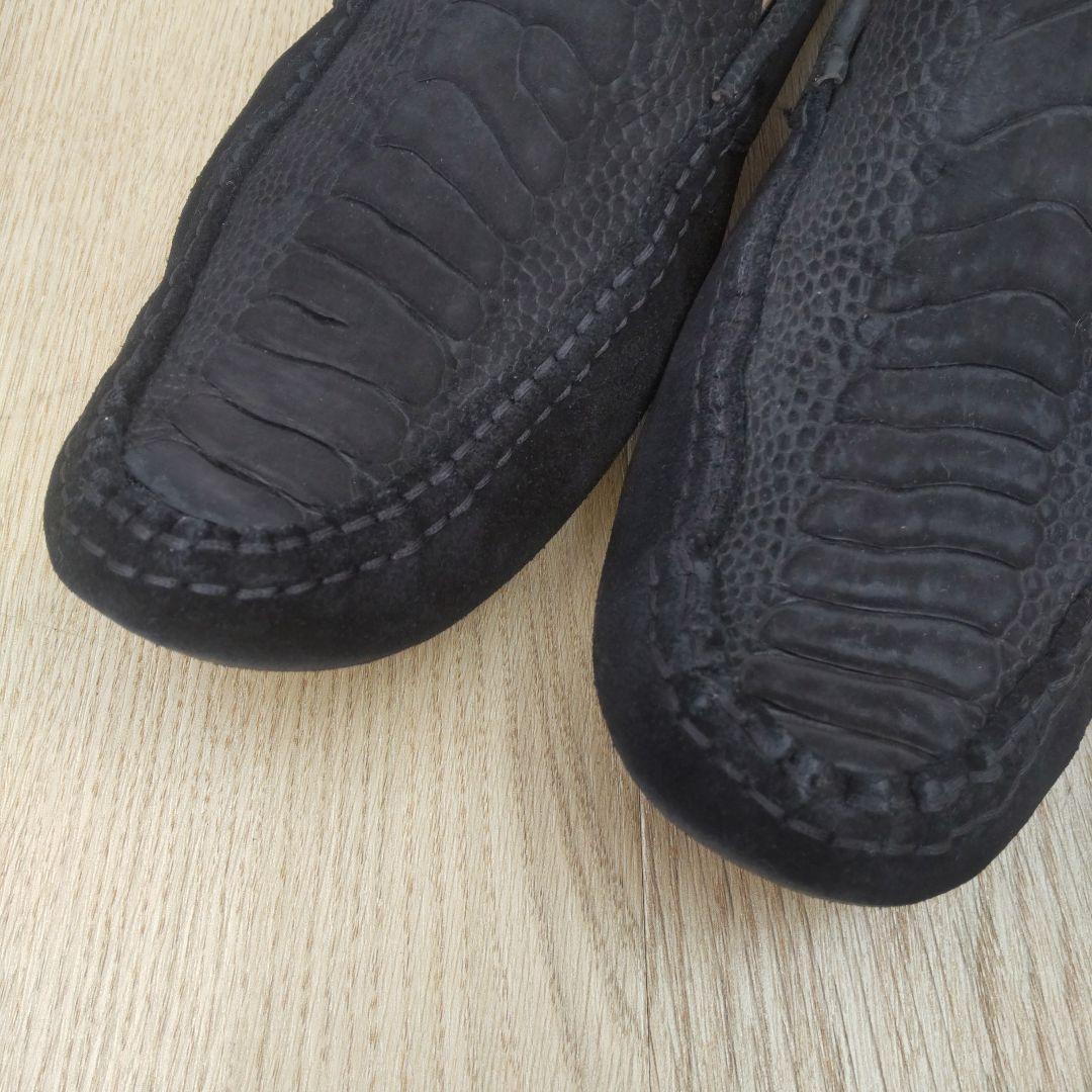 GIORGIO ARMANI (ジョルジオアルマーニ) ドライビングシューズ 黒