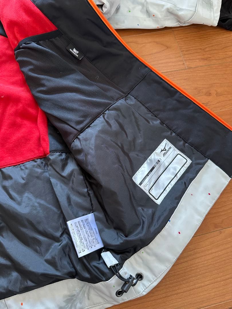 【美品】男性用Mizuno スキーウェア上下セット