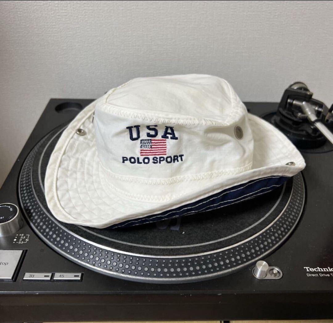 VTG POLO SPORT バケットハット 1996 HIPHOP NAS