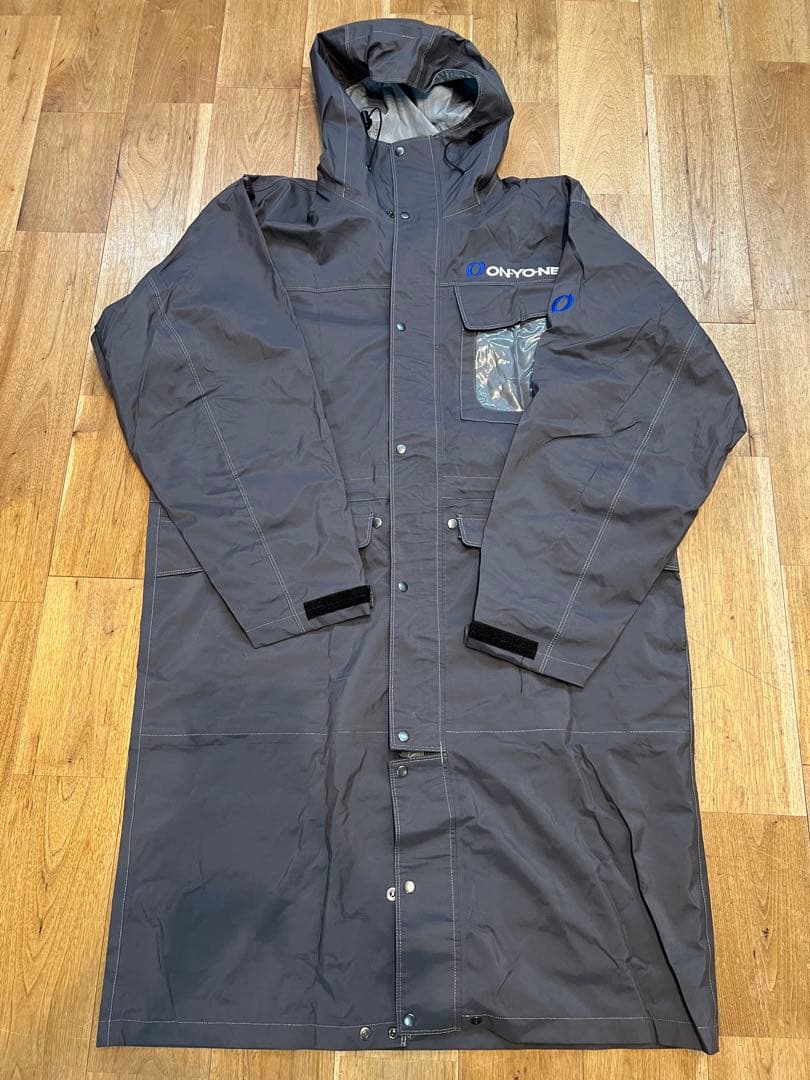 ONYONE ポンチョ 防水 ダークグレー