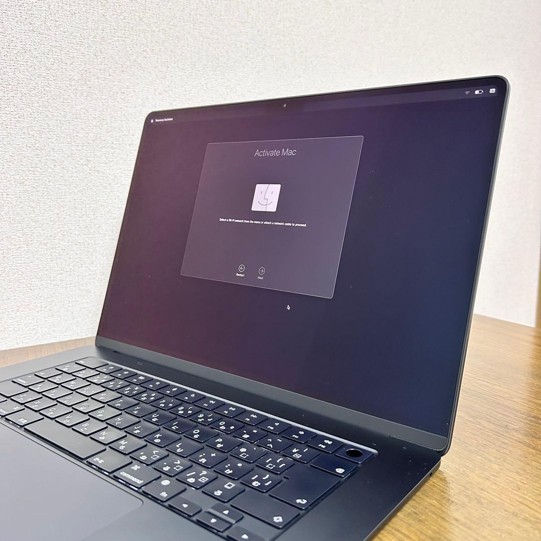 MacBook Air 15インチ M3 2024 ミッドナイト 状態良好