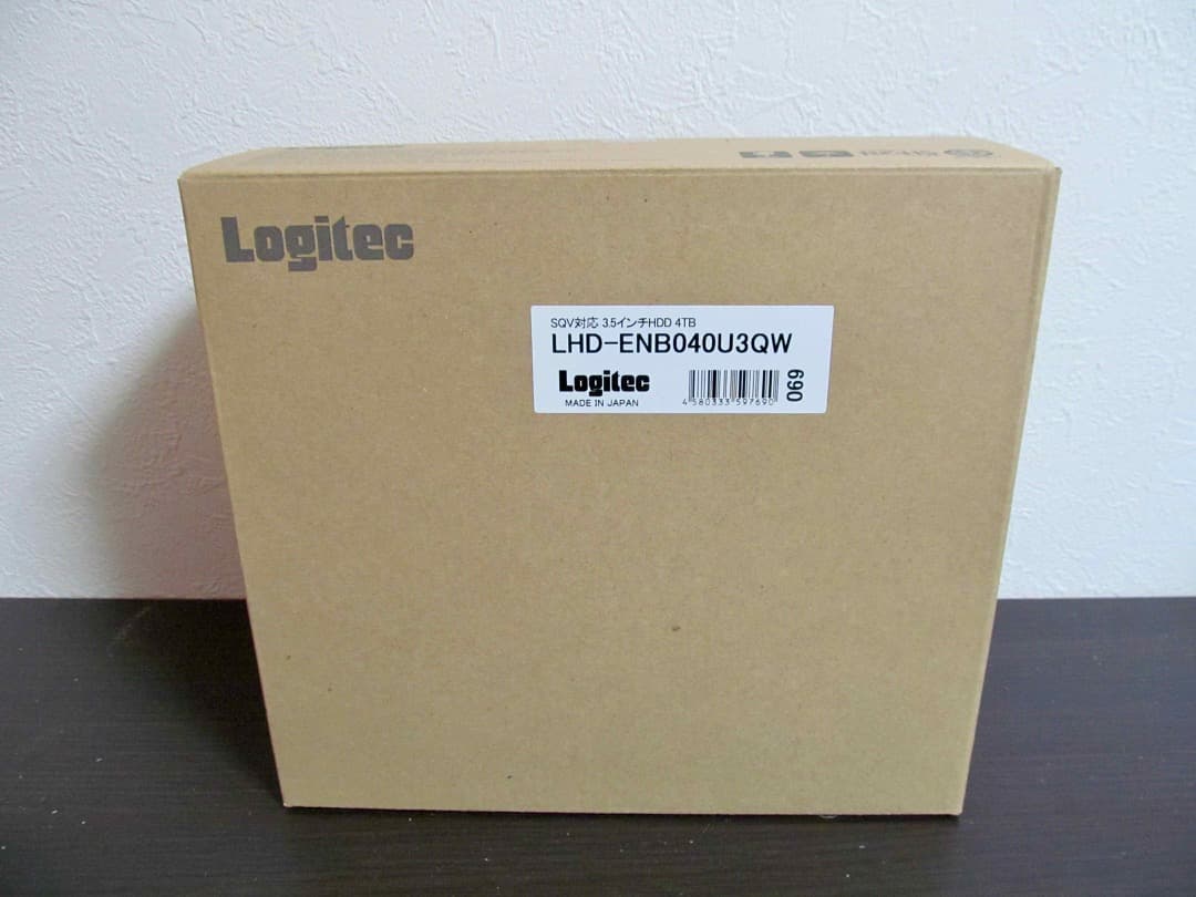 SeeQVault対応テレビ用外付HDD★LHD-ENB040U3QW／4TB