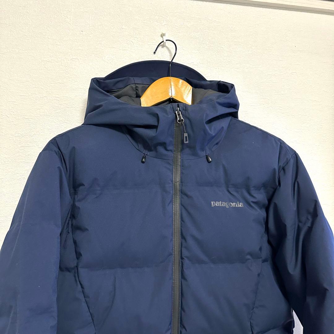 パタゴニア メンズ ジャクソングレイシャー ダウンジャケット ネイビー M