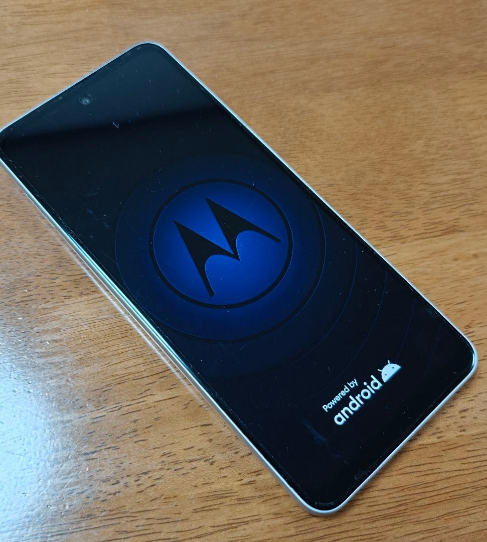 motorola moto g 9 5G II　スマホ　モトローラ　スイカ