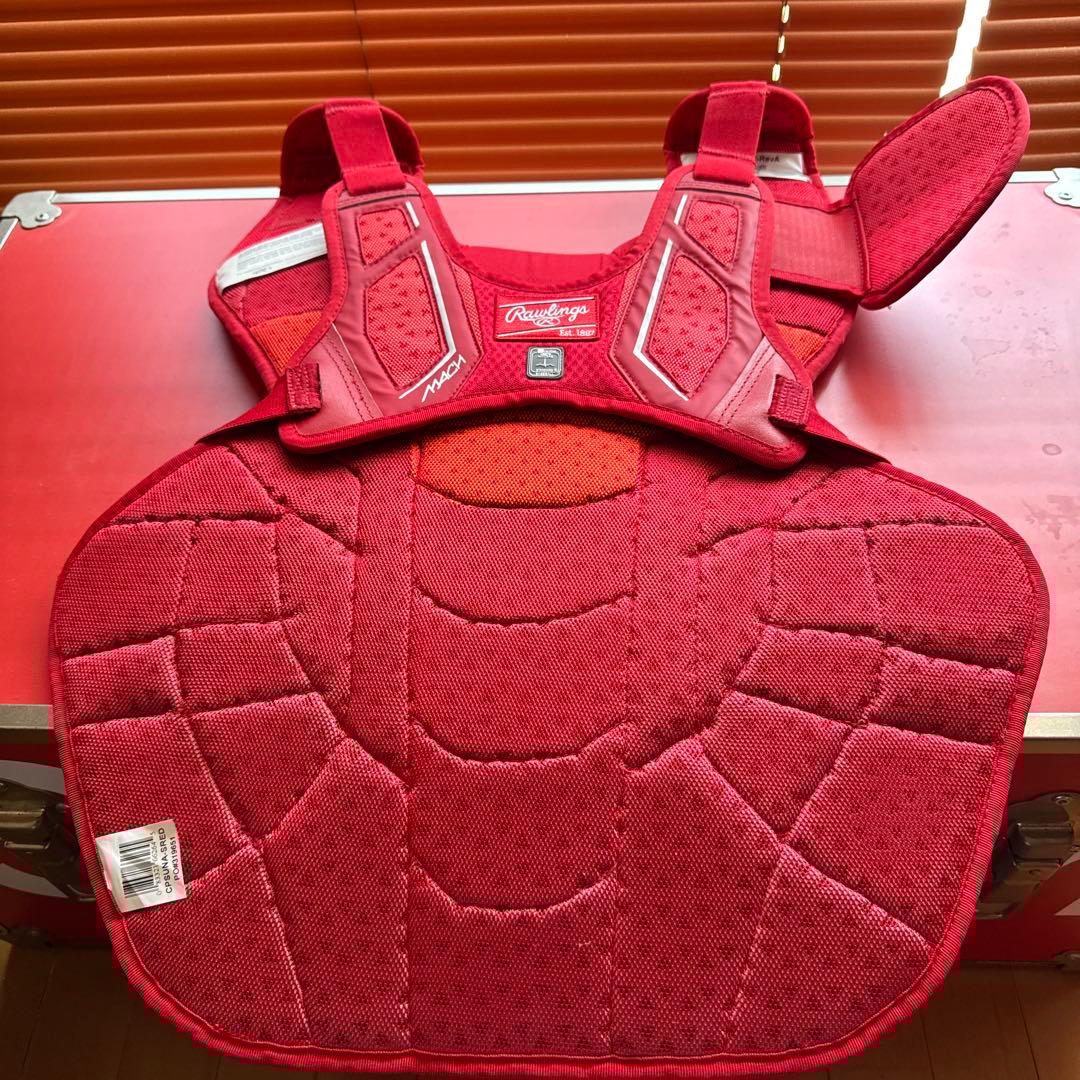 Supreme キャッチャー用プロテクター レッド