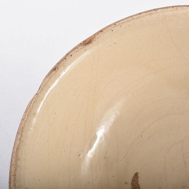 朝鮮美術　李朝　高麗白磁　茶碗　M　R8644