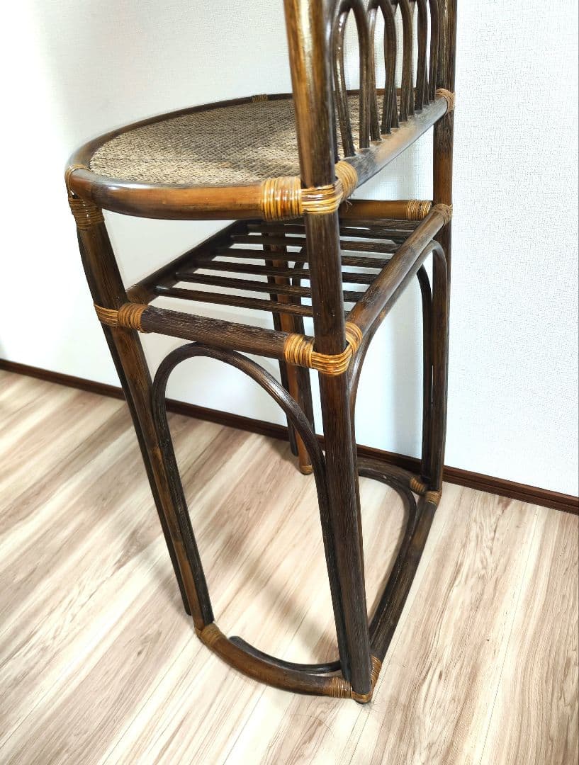 アンティーク家具　ラタン　チェア＆ドレッサー　　☆送料込み☆