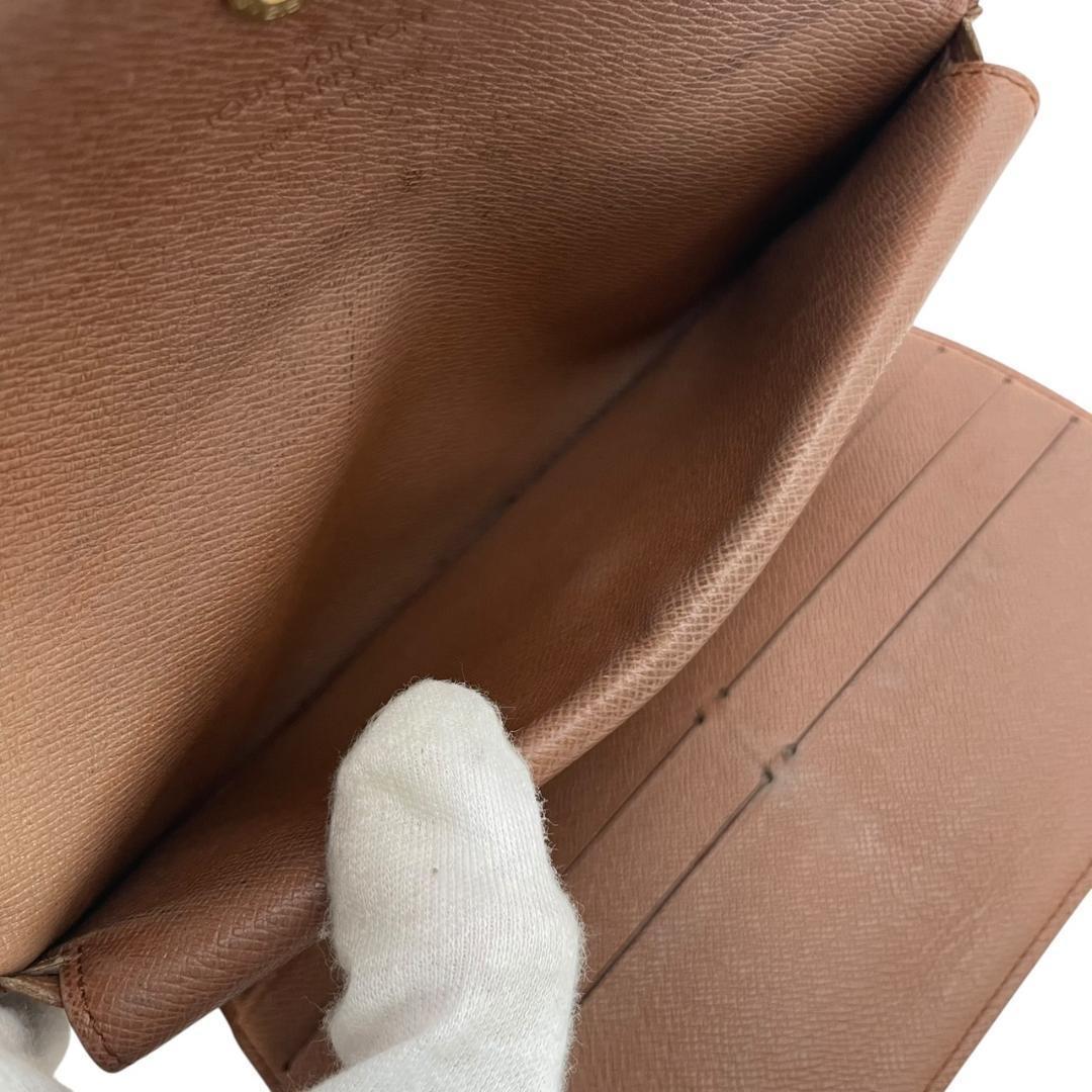 【極美品】 ルイヴィトン インターナショナル 長財布 モノグラム レザー