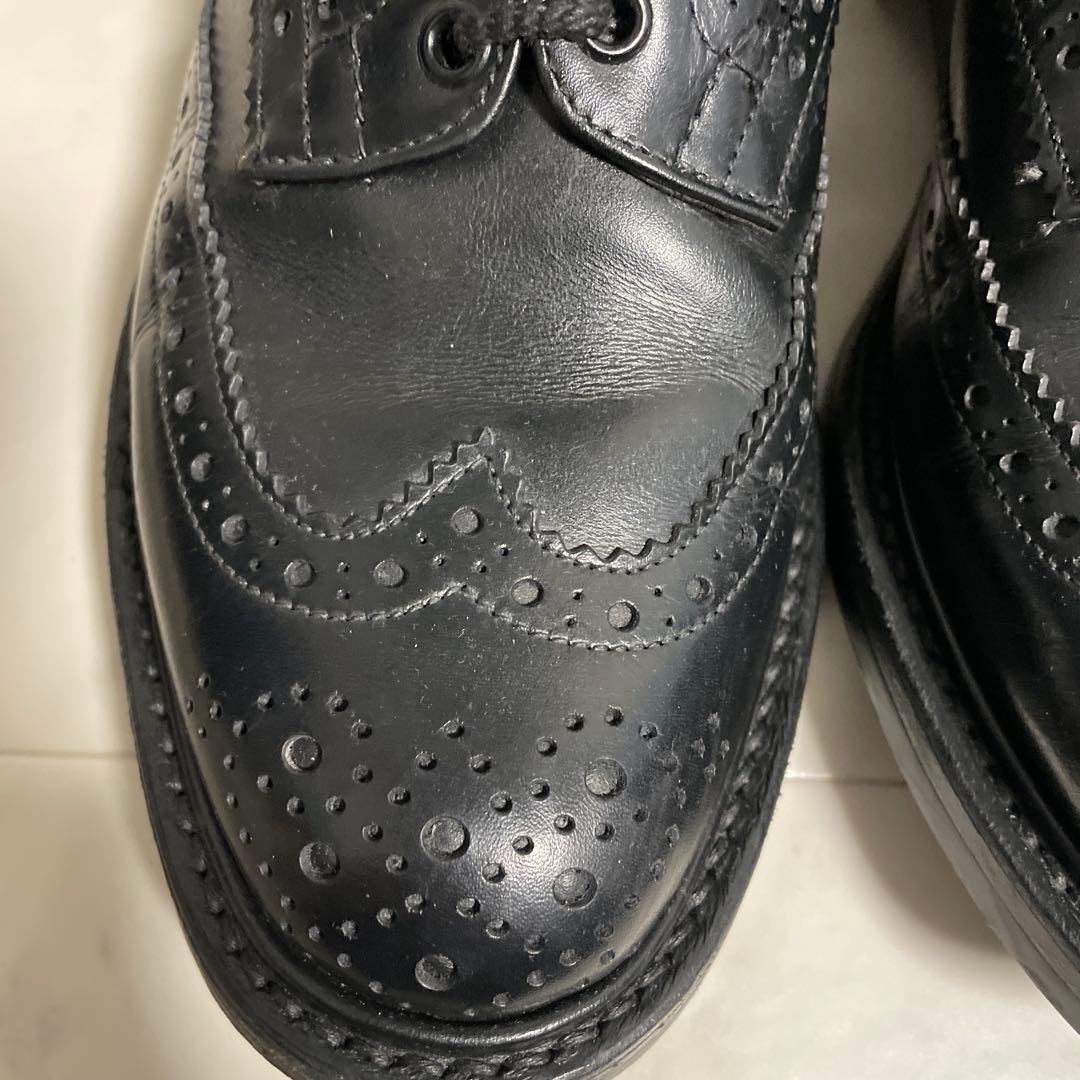 F*T様 トリッカーズ フルブローグ 黒 ダイナイトソール UK8.5（約26.