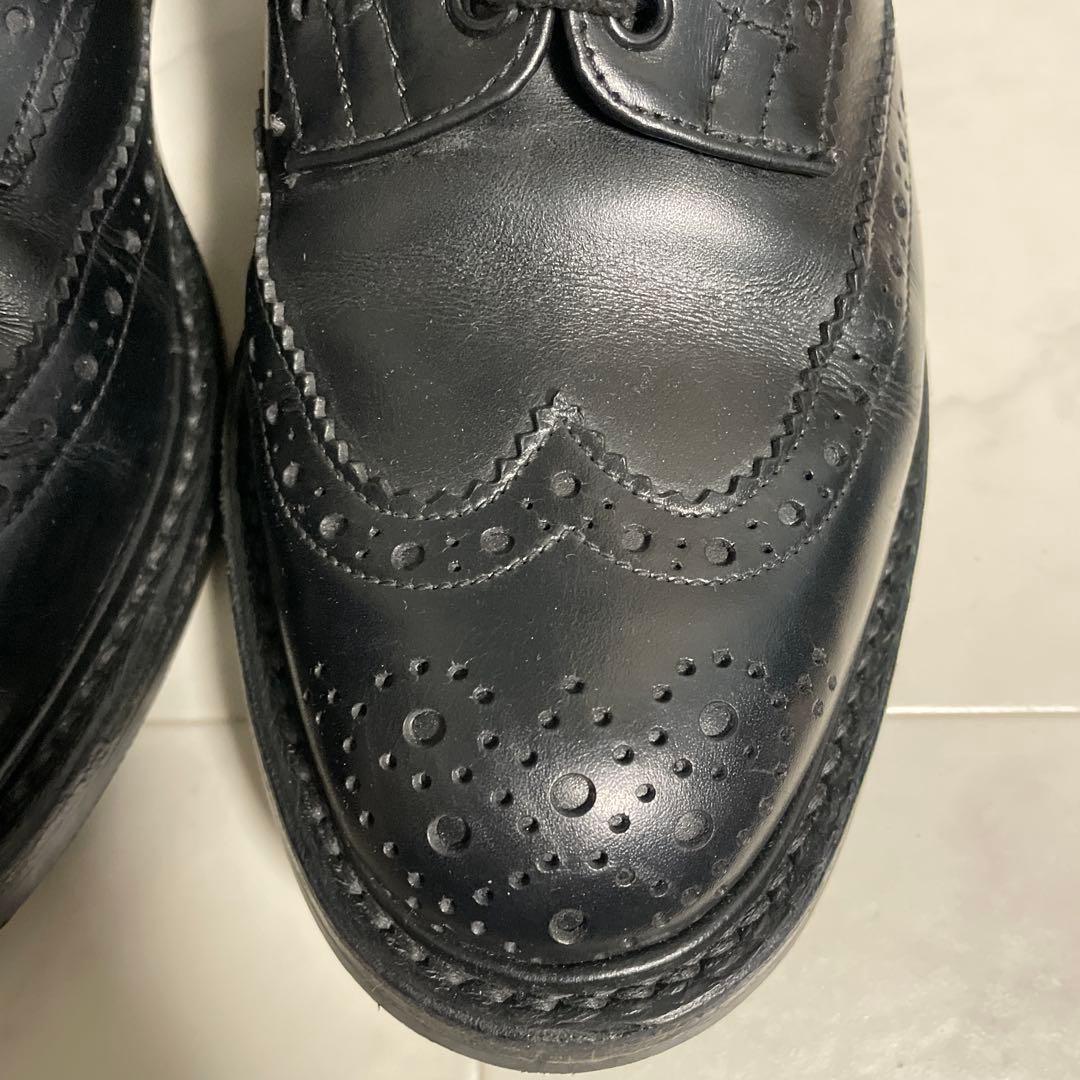 F*T様 トリッカーズ フルブローグ 黒 ダイナイトソール UK8.5（約26.