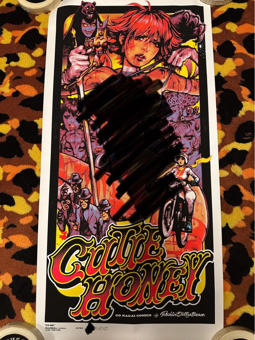 rockin' jelly bean cutie honey ポスター 新品