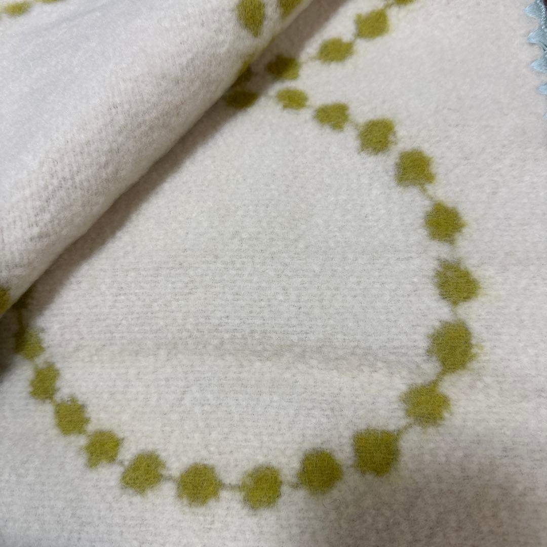 新品　ミネペルホネン　ブランケット　ブランケットホルダー付　ウール