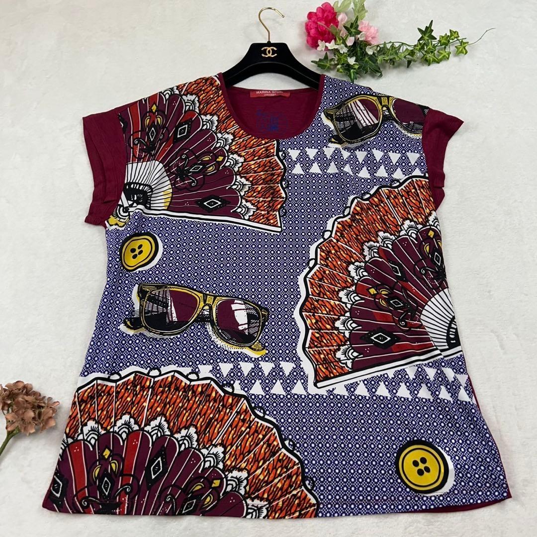 J752 新品未使用 XL マリナリナルディ カットソー レディース