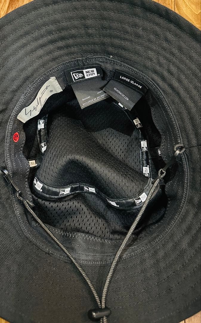 ヨウジヤマモト ニューエラ アドベンチャーハット 帽子L-XL