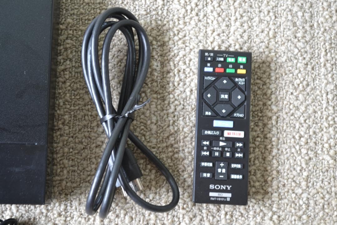 2024年SONY ブルーレイプレーヤー BDP-S1500 HDMIケーブル付