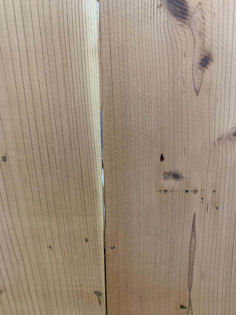 古い木製のガラス戸棚　引き出し8杯　水屋