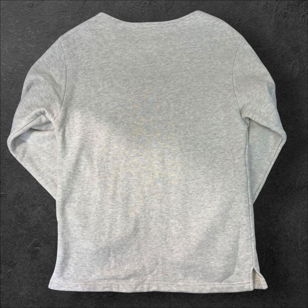 新品同様 Loopwheeler×BEAMS+ 厚手 バスクシャツ サイズL