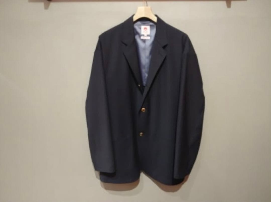 BEAMS JAPAN 3ボタン トロピカルウール ブレザ