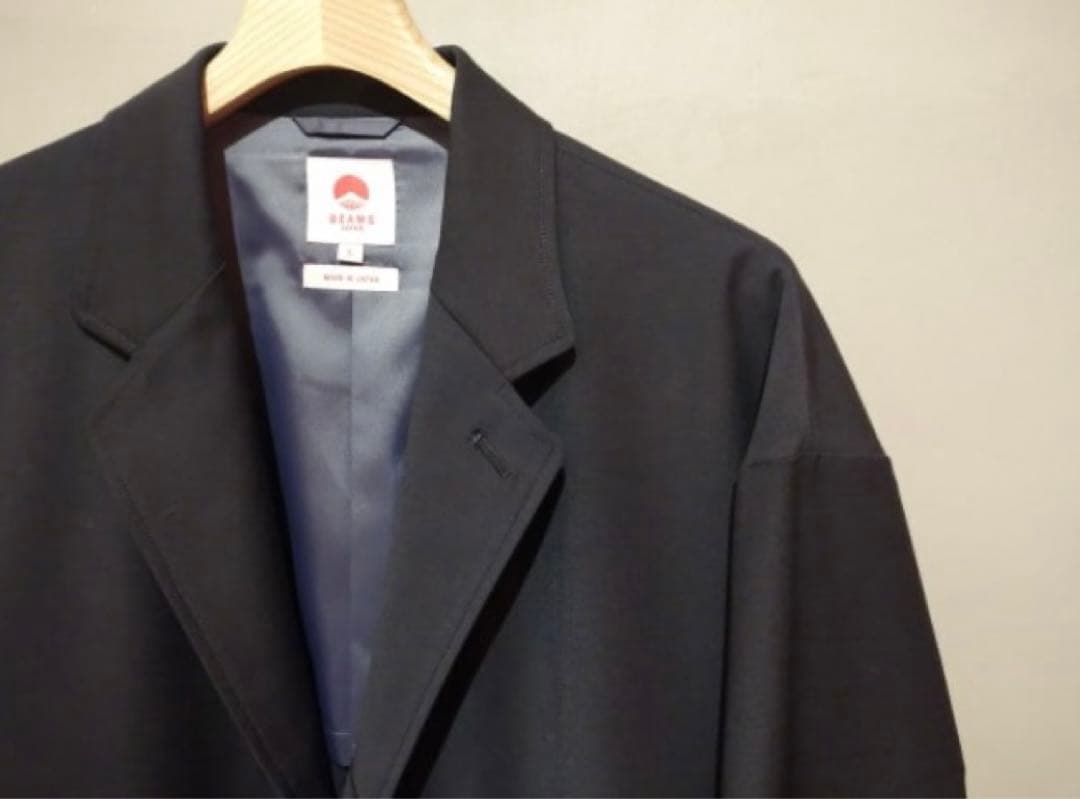 BEAMS JAPAN 3ボタン トロピカルウール ブレザ