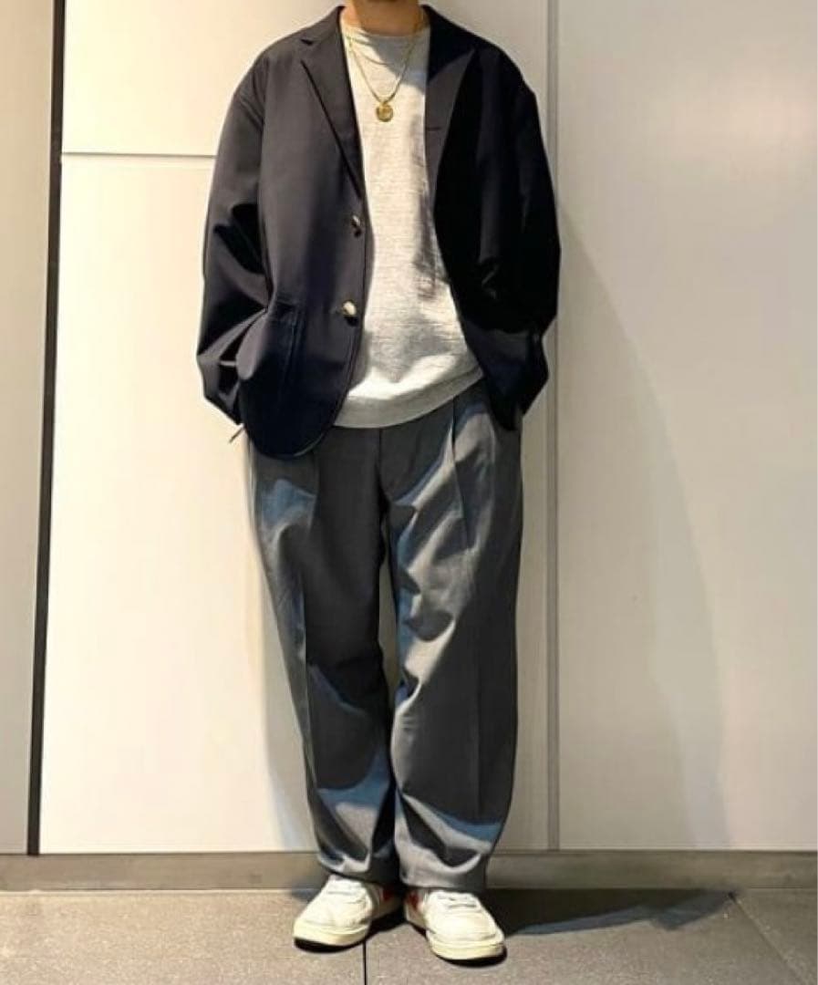 BEAMS JAPAN 3ボタン トロピカルウール ブレザ