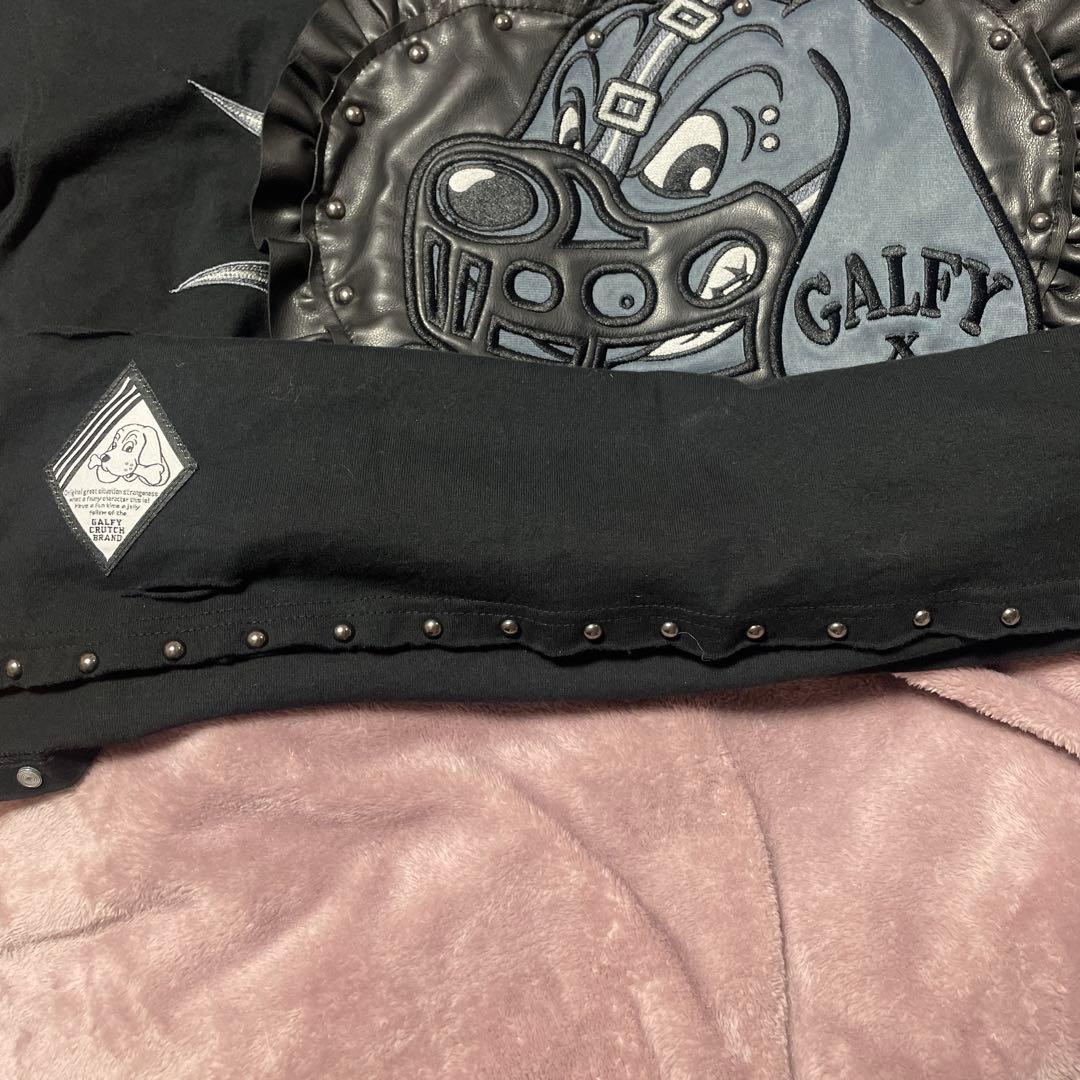 や*読様 IMVAL×GALFY ガルフィー　Tシャツ　ブラック