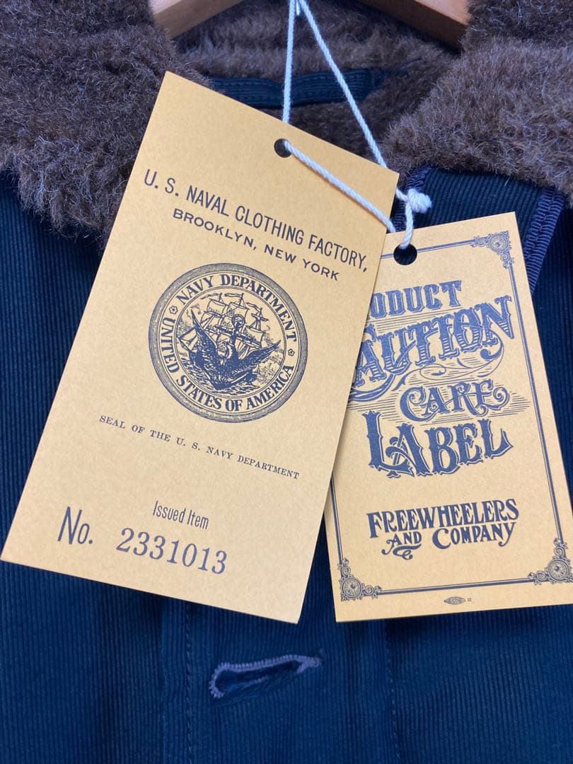 ジャケット・アウター FREEWHEELERS TYPE N-1 DARK NAVY 40