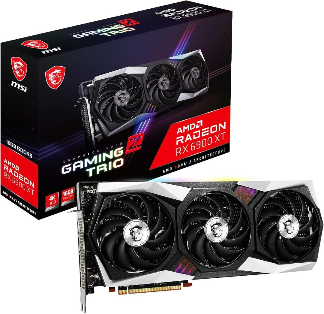 グラフィックボード・グラボ・ビデオカード MSI Radeon RX6900XT GAMING Z TRIO 16G