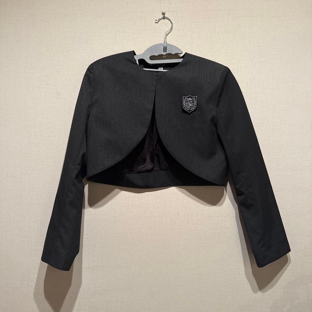 arisana セットアップ 4点セット 160cm ボレロ＋ワンピース グレー