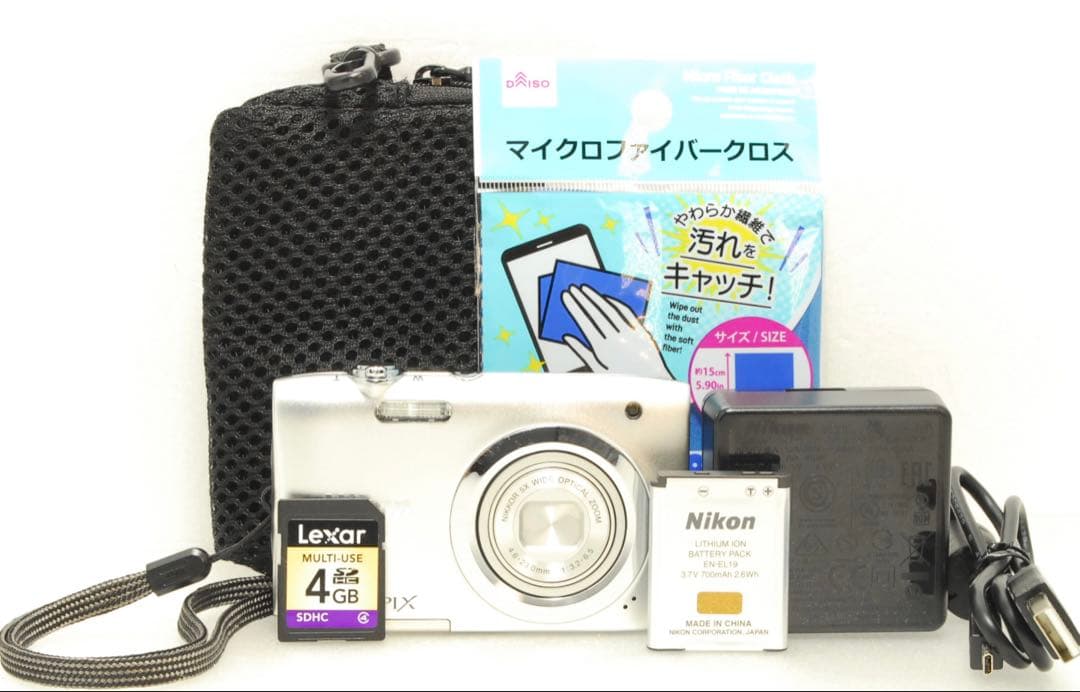 ますくっち様フォロー割_Nikon COOLPIX A100 ❤️シルバー カメラ