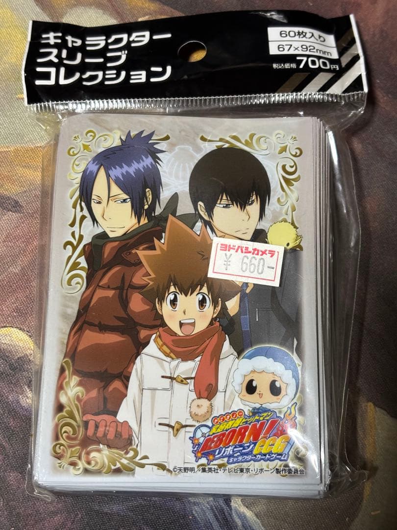 家庭教師ヒットマンREBORN! リボーン ツナ 雲雀 骸 スリーブ 希少 レア