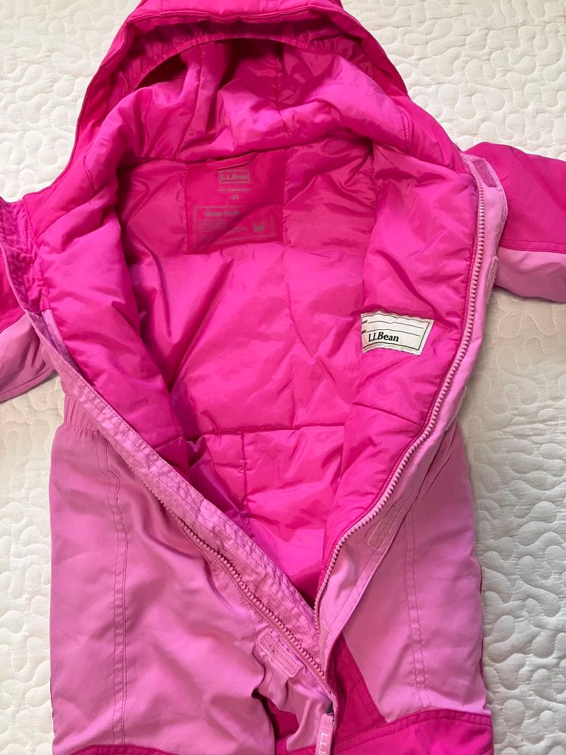 極美品♦︎L.L.Bean スノースーツ 4T 110中綿入り 防寒 防水