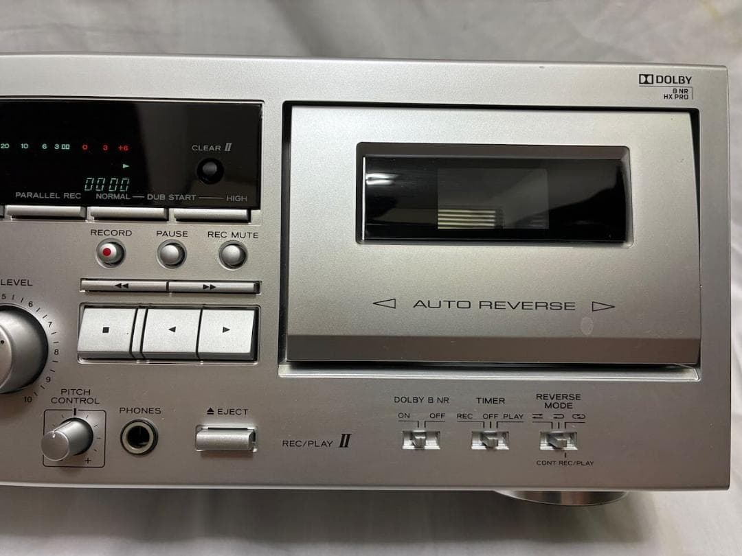 TEAC W-890R S ダブルオートリバースカセットデッキ