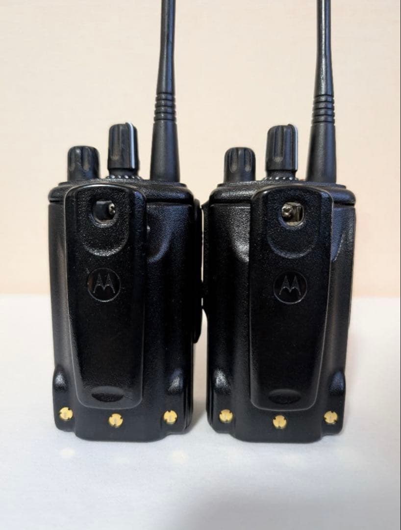 モトローラ デジタル簡易無線機 免許局 GDB4800×2台 スピーカーマイク付