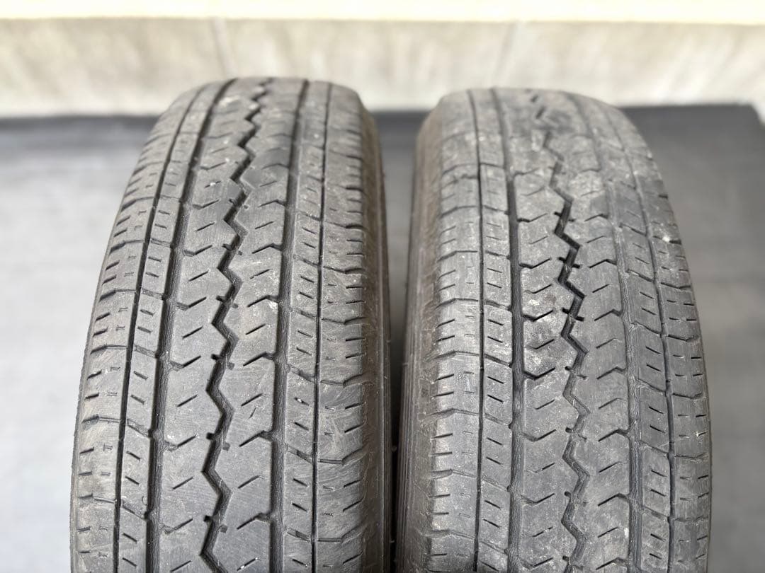 軽バン軽トラ ジャンク ミニキャブTOYO 145R12 6PR ２本送料込み⛰️