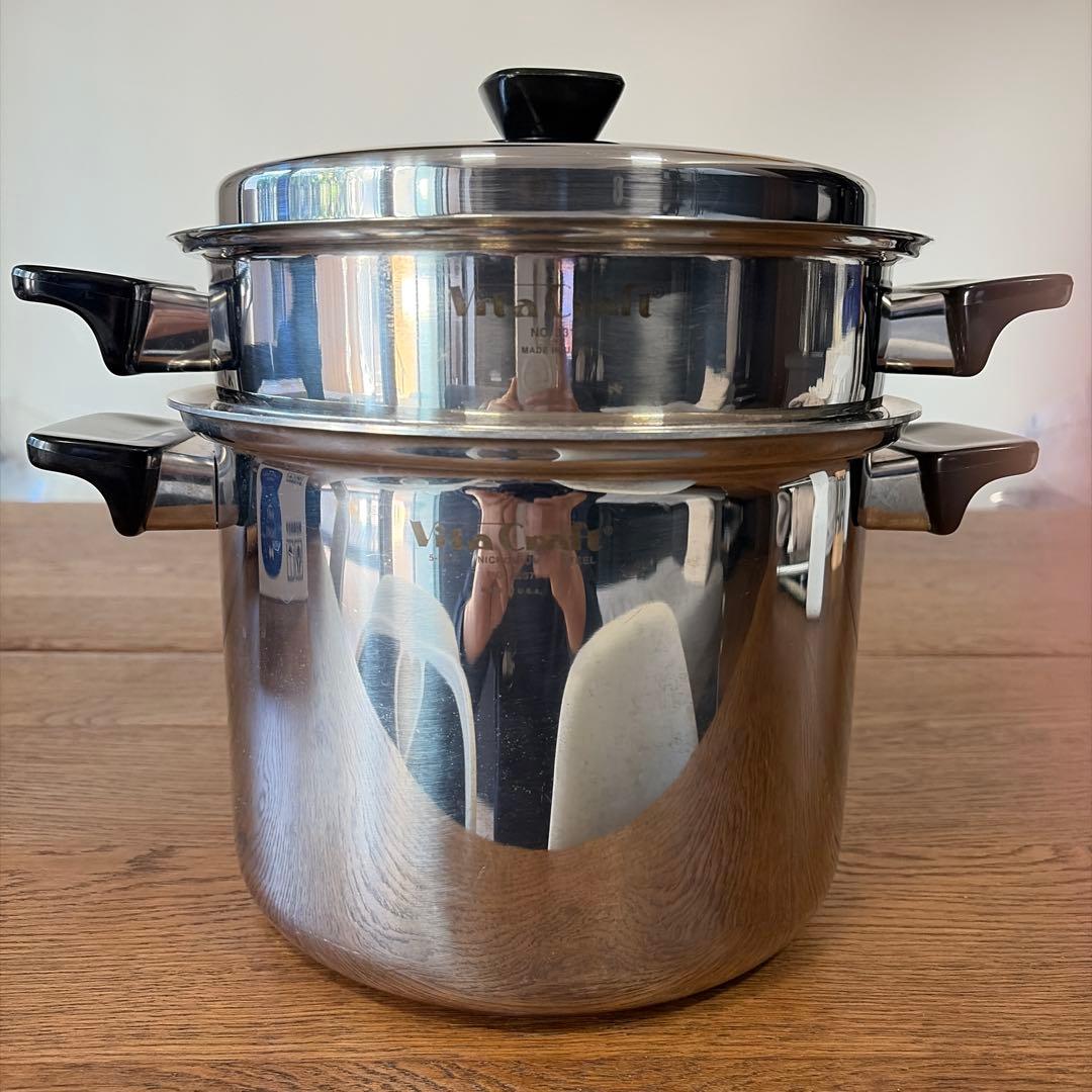 VitaCraft ステンレス両手鍋 中型 、パスタパン