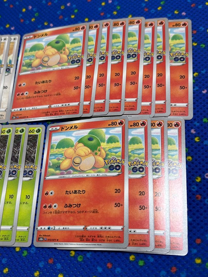 ポケカ　メタモン　未剥がし品　ポケモンGO まとめ売り　37枚　ビッパ　他