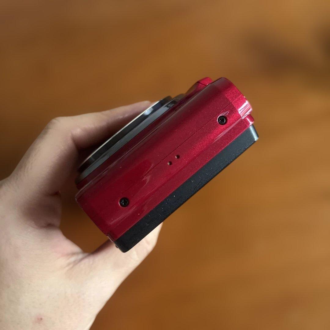 【美品】OLYMPUSデジタルカメラSZ-20 RED赤