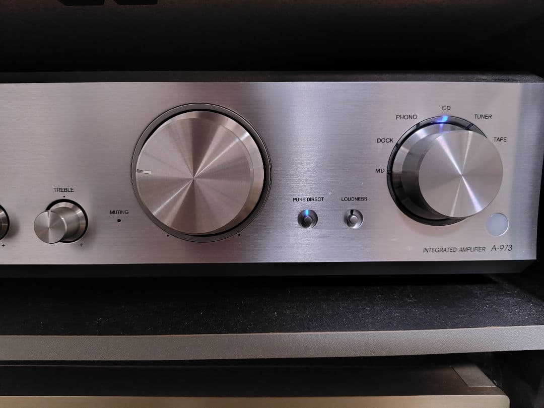 アンプ onkyo a-973