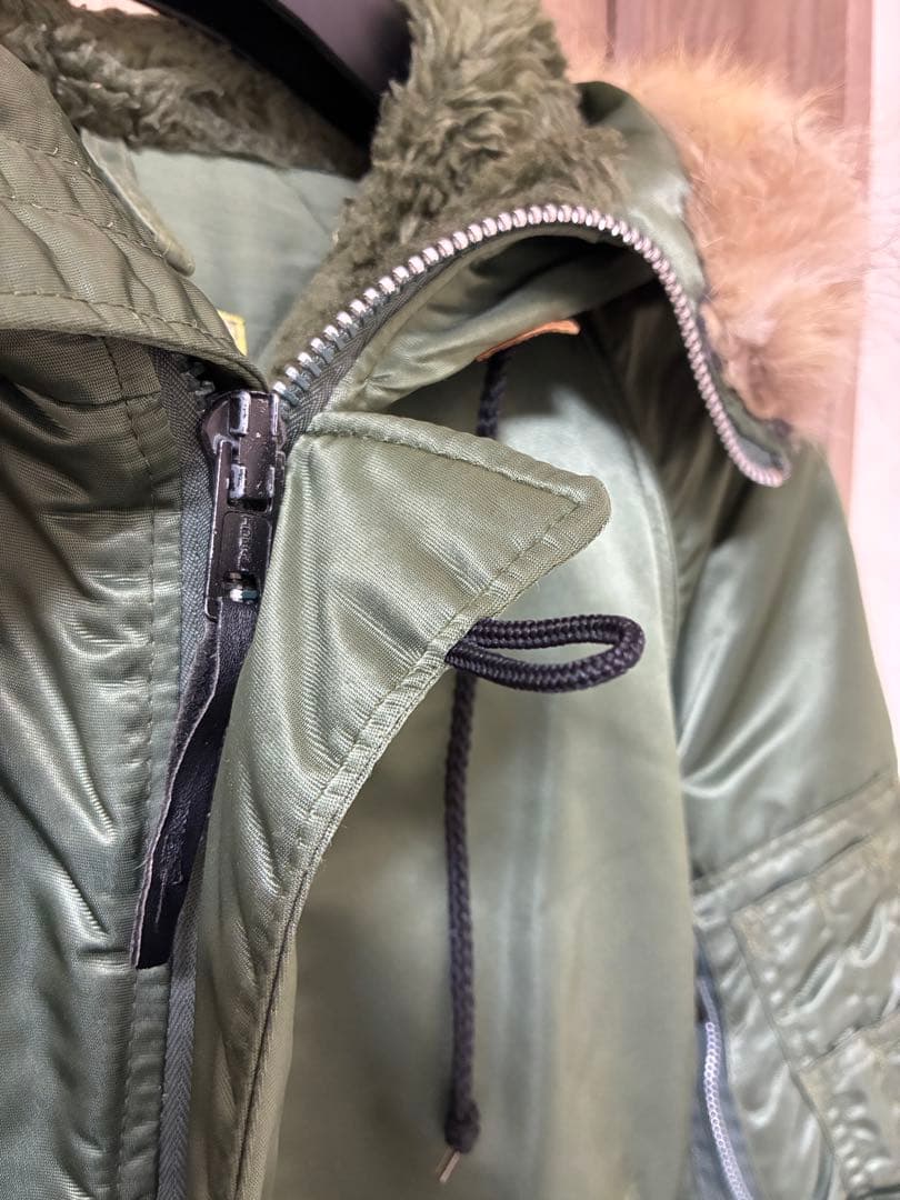 ロング N-3B USA製 フライトジャケット CORINTH コリンズ N3B